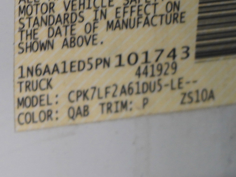 Used 2023 Nissan Titan Platinum Reserve w/ Off Road Protection Package AWD/4WD image 25