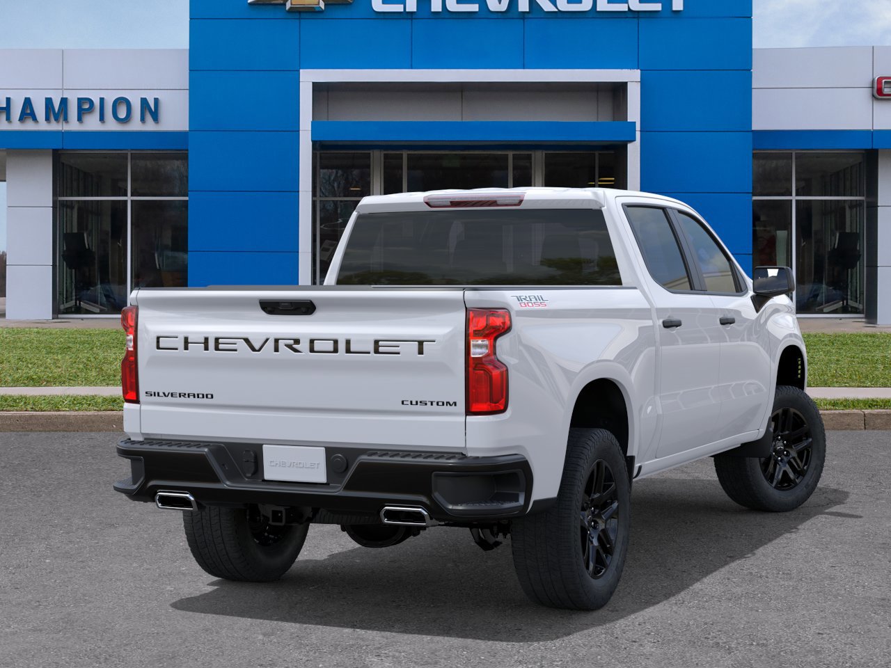 New 2026 Chevrolet Silverado 1500 Custom Trail Boss w/ LPO, Dark Essentials Package AWD/4WD image 4