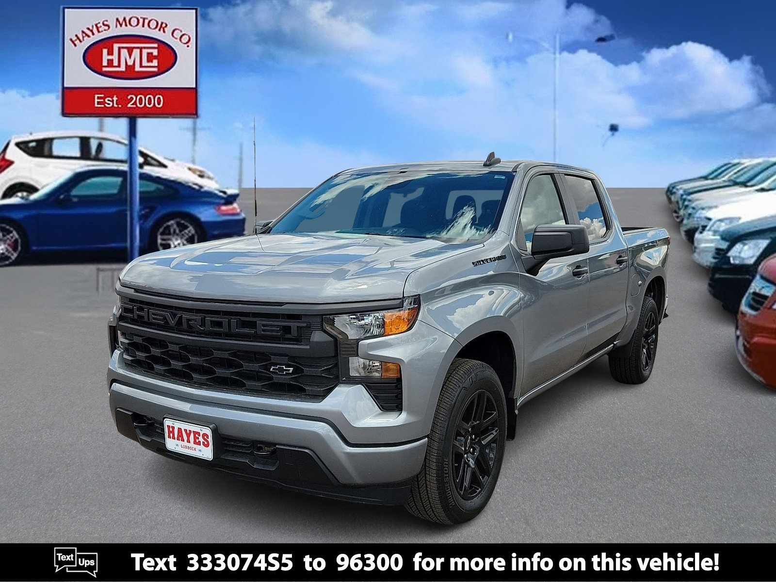 Used 2024 Chevrolet Silverado 1500 Custom w/ LPO, Dark Essentials Package