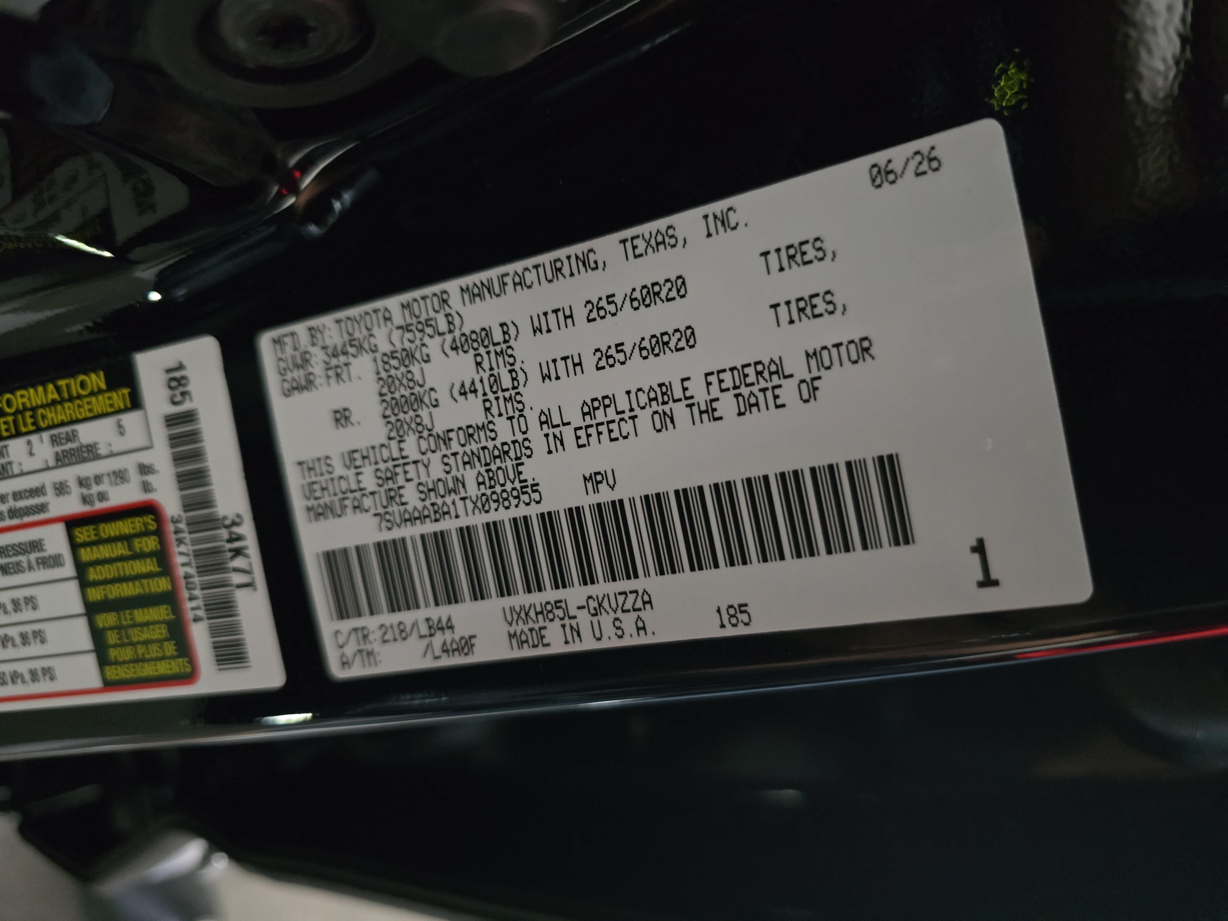 New 2026 Toyota Sequoia 1794 Edition AWD/4WD image 32
