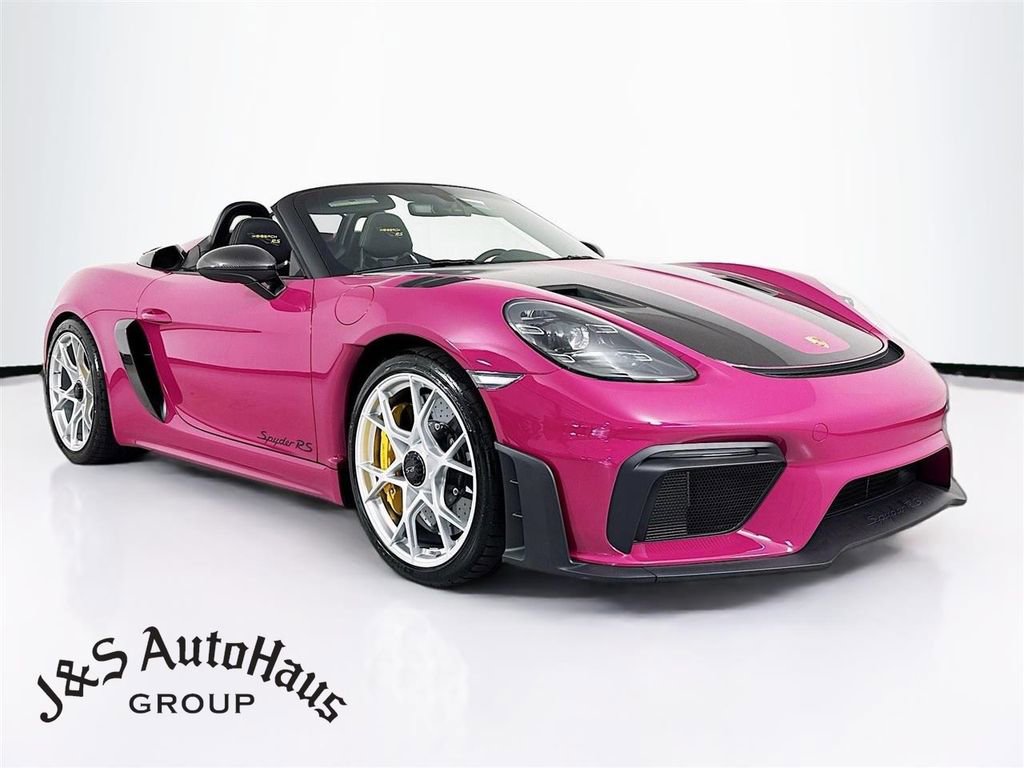 Used 2025 Porsche 718 Boxster Spyder RS image 1