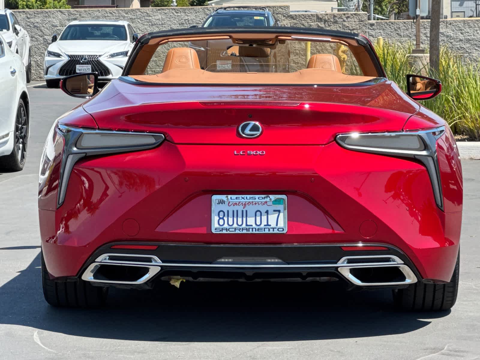 Certified 2021 Lexus LC 500 Convertible w/ Touring Package RWD image 7