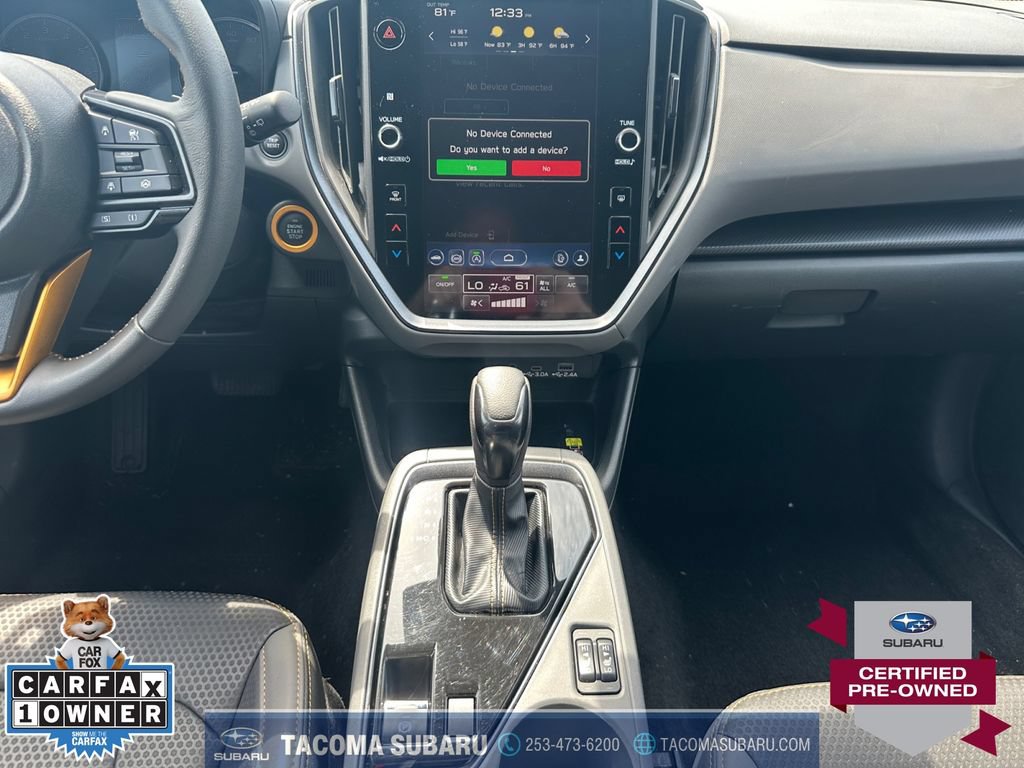 Certified 2024 Subaru Crosstrek 2.5i Wilderness w/ Crosstrek Mirror Package AWD/4WD image 15