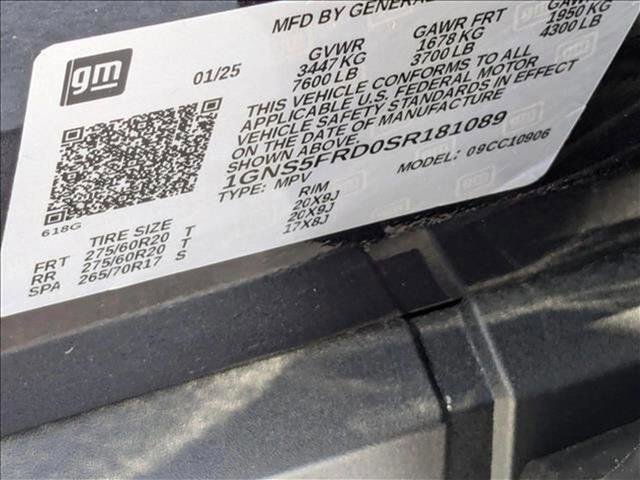 New 2025 Chevrolet Suburban Premier image 16