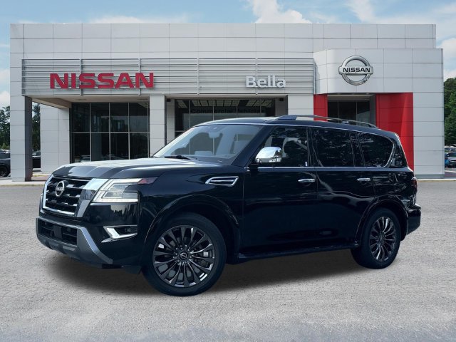 Certified 2023 Nissan Armada Platinum w/ Captain's Chairs Package
