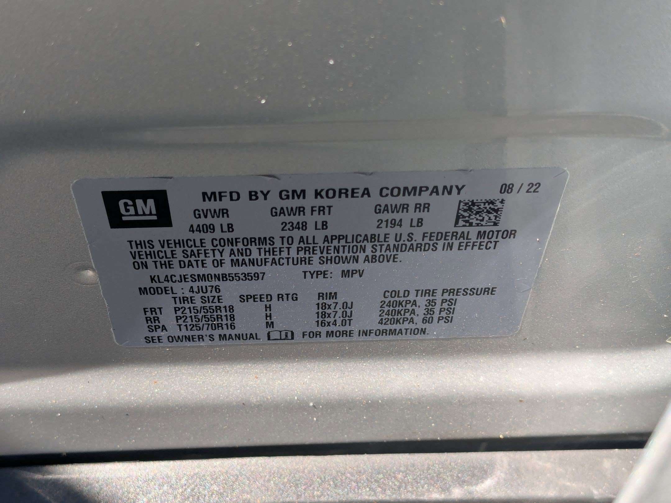Used 2022 Buick Encore Preferred w/ Safety Package AWD/4WD image 34