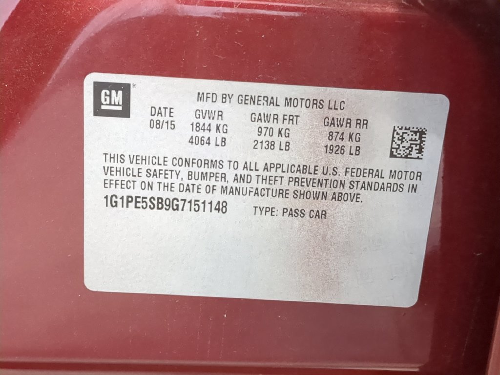 Used 2016 Chevrolet Cruze LT FWD image 35
