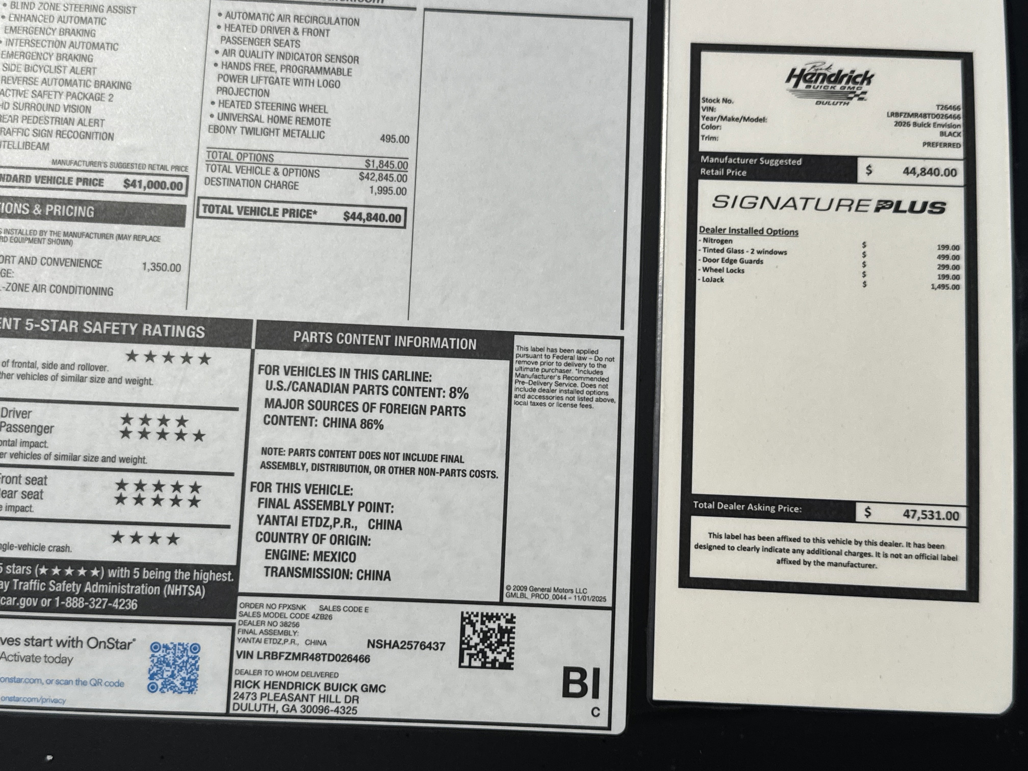 New 2026 Buick Envision Preferred image 35