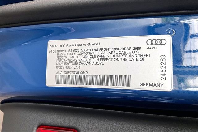 Used 2025 Audi RS 6 performance w/ Black Optic Package AWD/4WD image 19