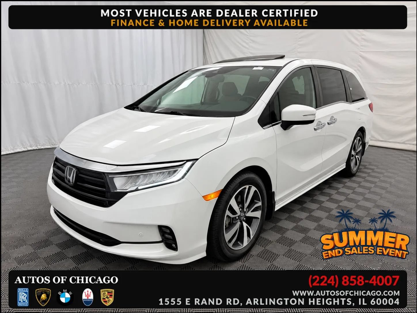 Used 2021 Honda Odyssey Touring