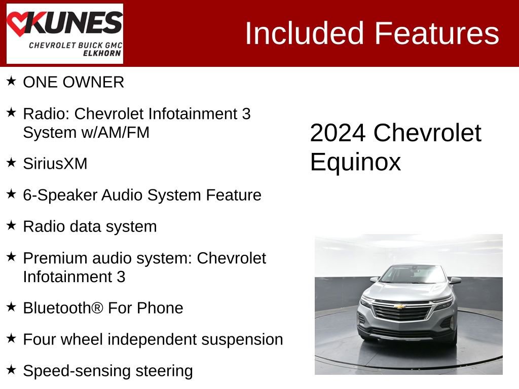 Used 2024 Chevrolet Equinox LT image 3