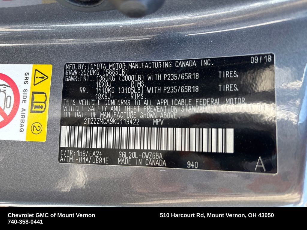 Used 2019 Lexus RX 350 FWD w/ Accessory Package image 33