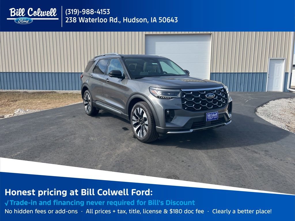 New 2026 Ford Explorer Platinum w/ LUX Leather Package image 1