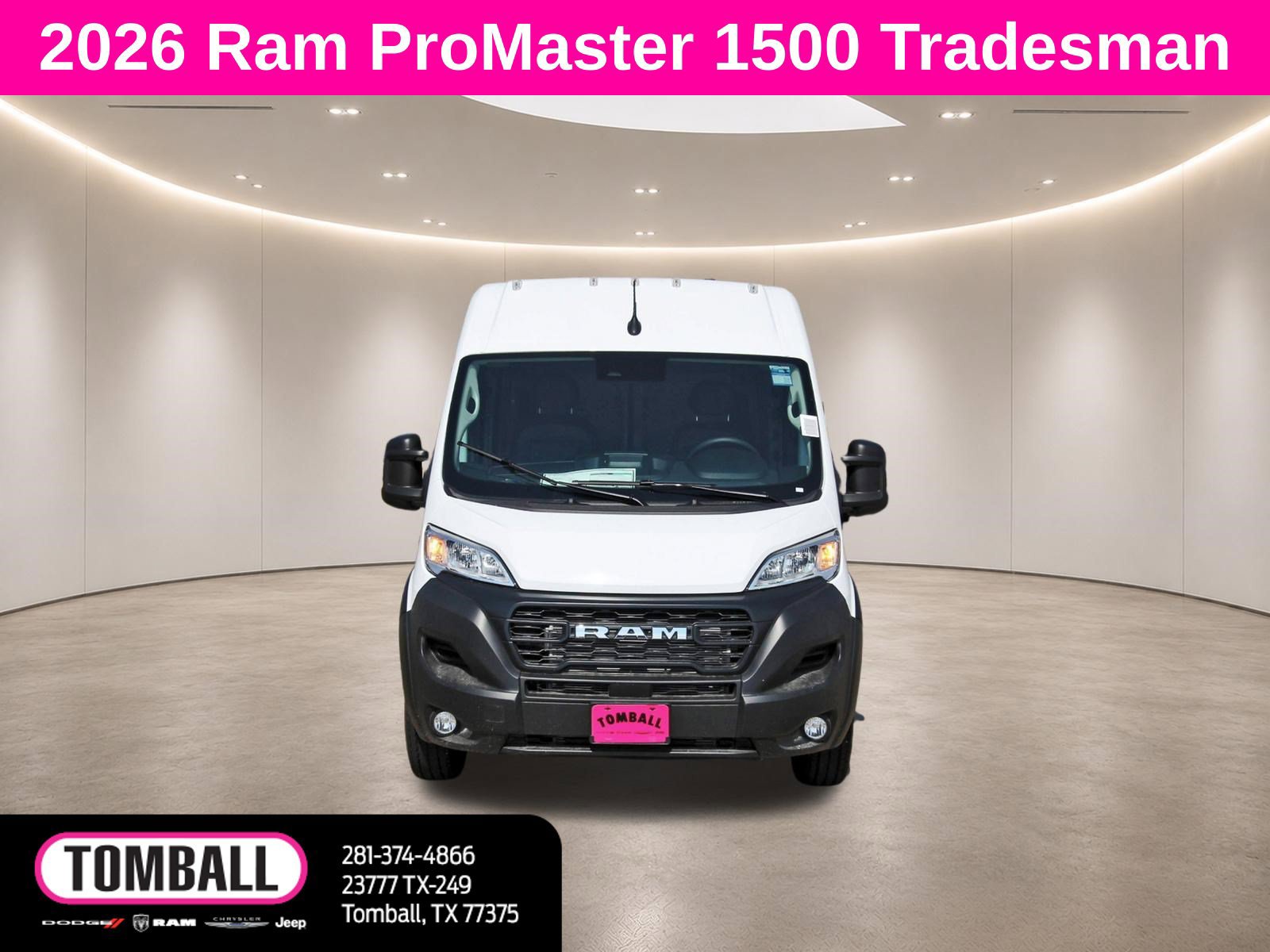 New 2026 RAM ProMaster 1500 w/ Convenience Group FWD image 2
