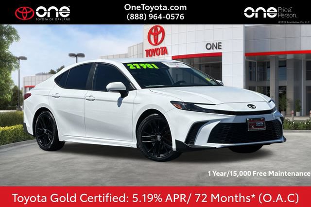 Certified 2025 Toyota Camry SE