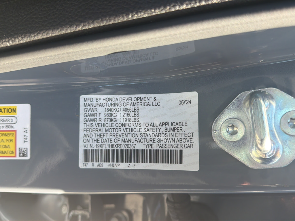 Used 2024 Honda Civic Sport Touring image 52