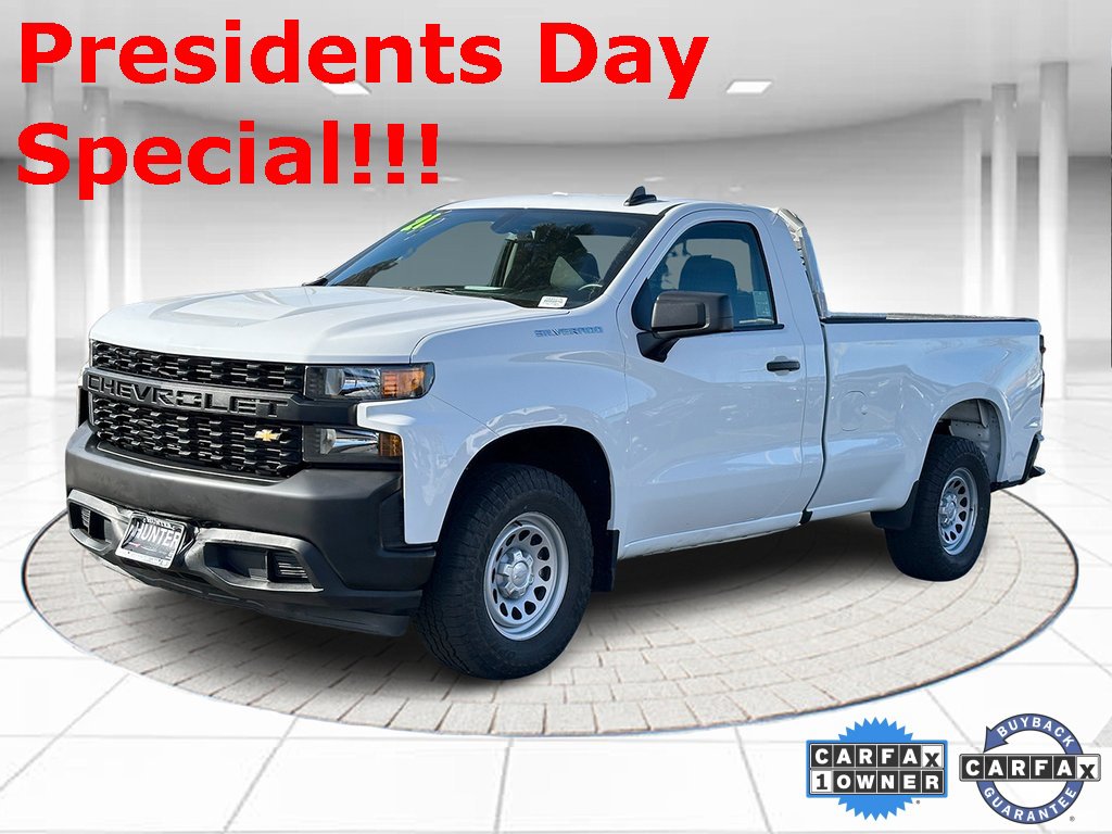 Used 2021 Chevrolet Silverado 1500 W/T w/ WT Value Package