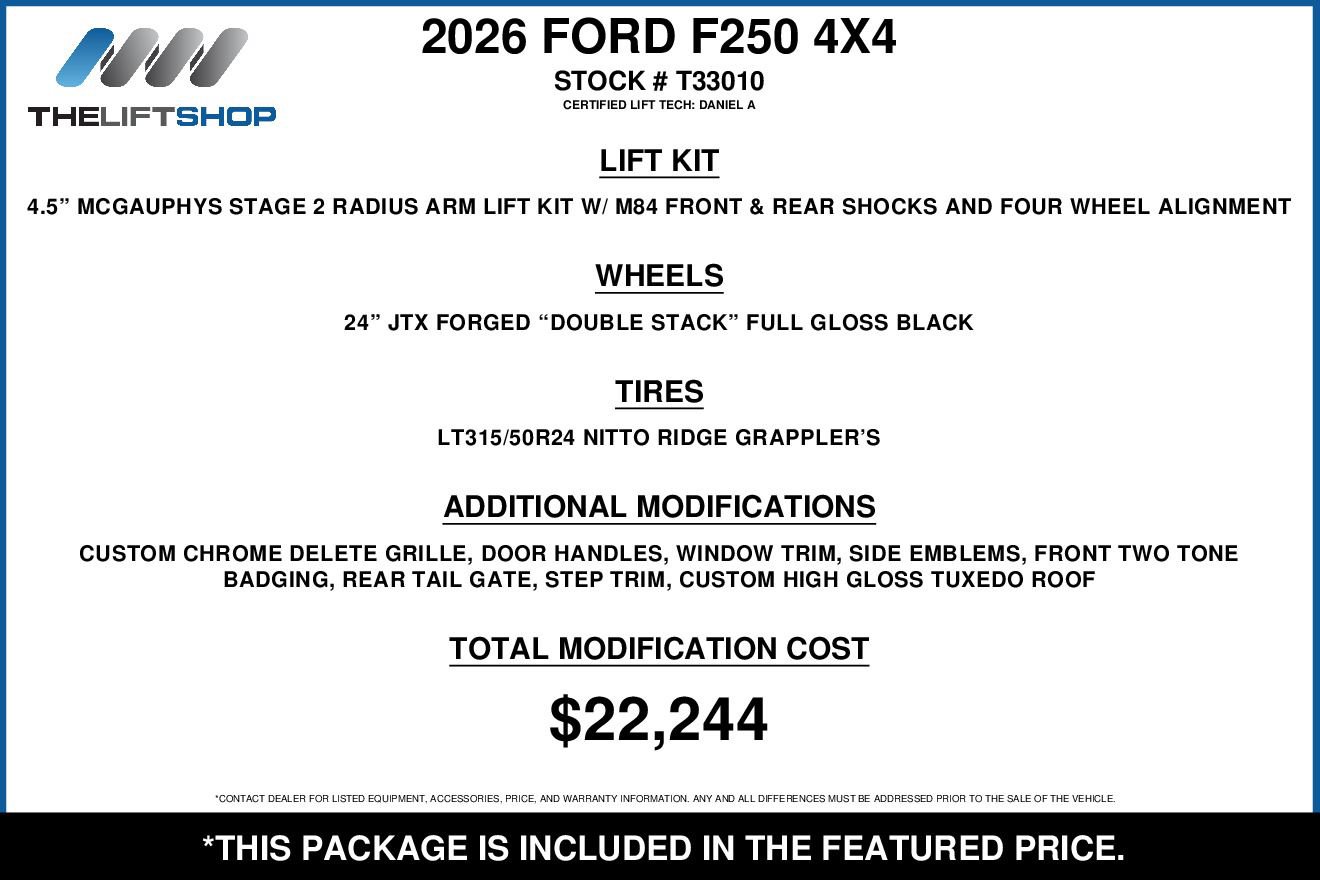 Used 2026 Ford F250 Platinum w/ Platinum Plus Package AWD/4WD image 2