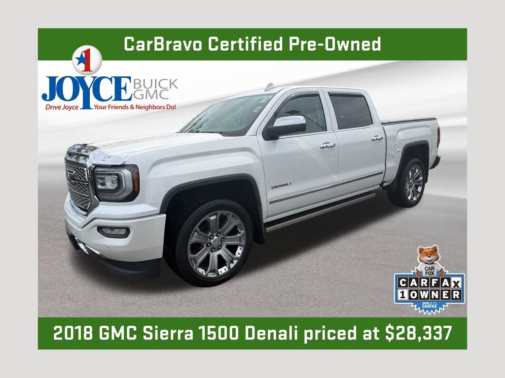 Certified 2018 GMC Sierra 1500 Denali w/ Denali Ultimate Package