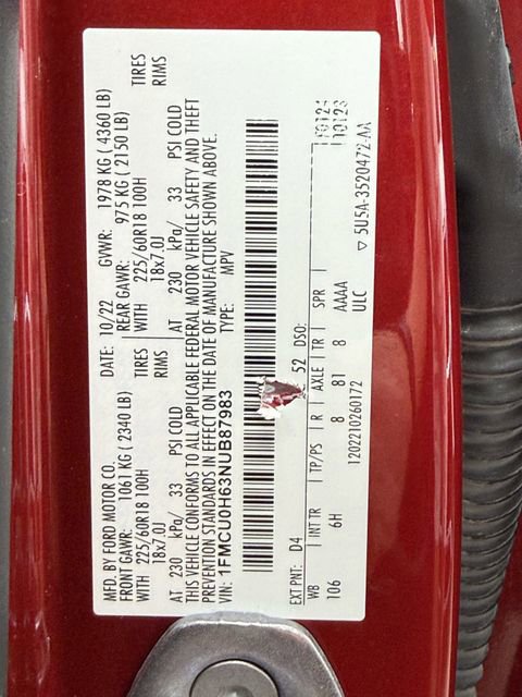 Used 2022 Ford Escape SEL image 30