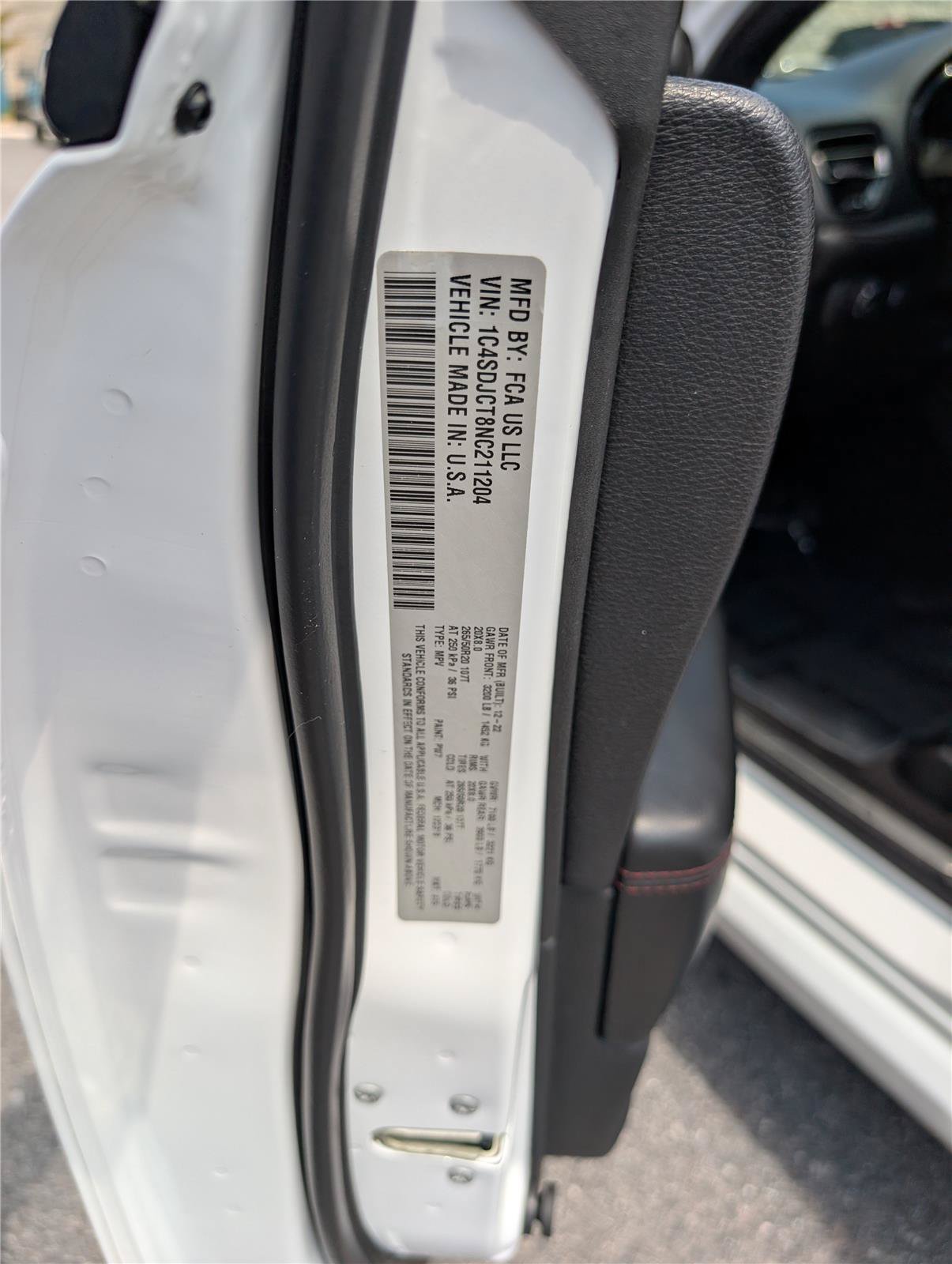 Used 2022 Dodge Durango R/T w/ Trailer Tow Group IV AWD/4WD image 17