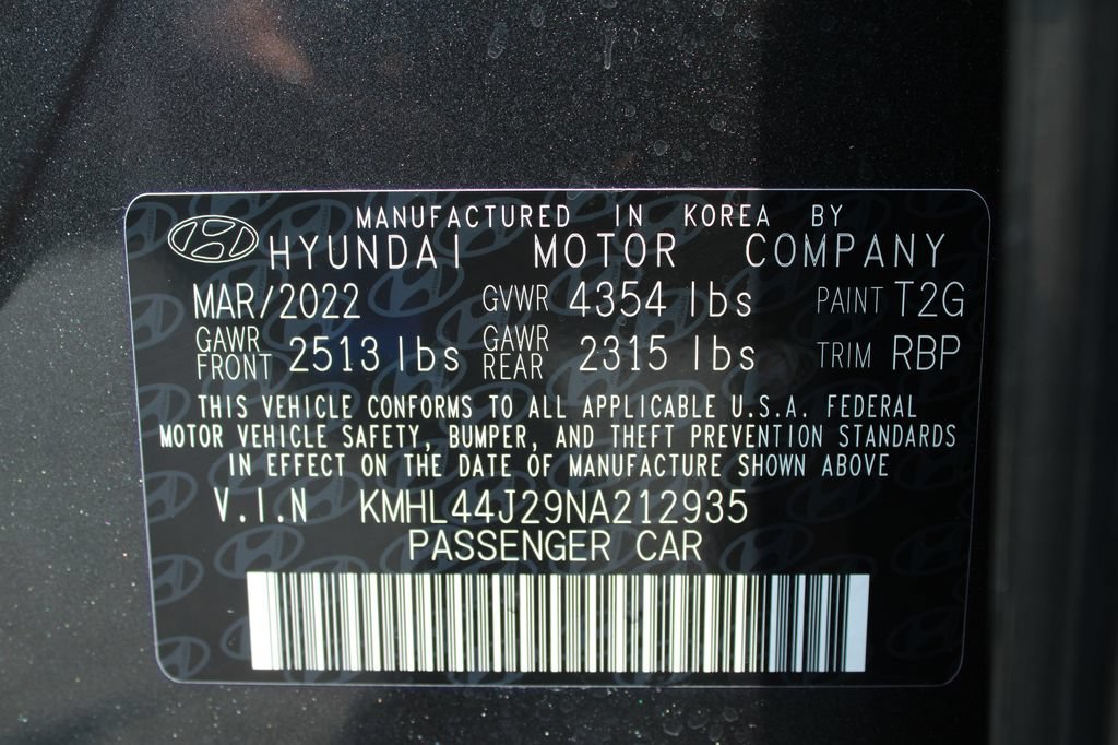 Used 2022 Hyundai Sonata SEL Plus w/ Preferred Accessory Package FWD image 37