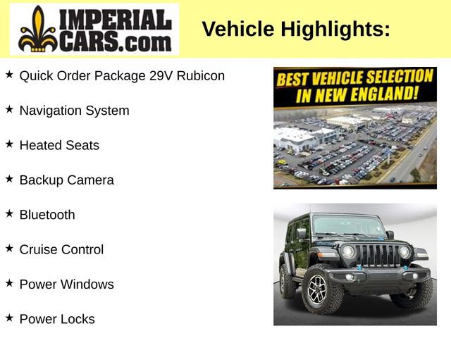 Used 2023 Jeep Wrangler Unlimited Rubicon 4xe AWD/4WD image 8
