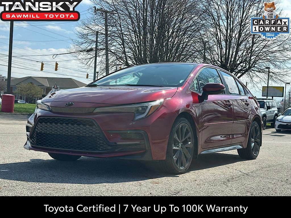Certified 2024 Toyota Corolla XSE image 1