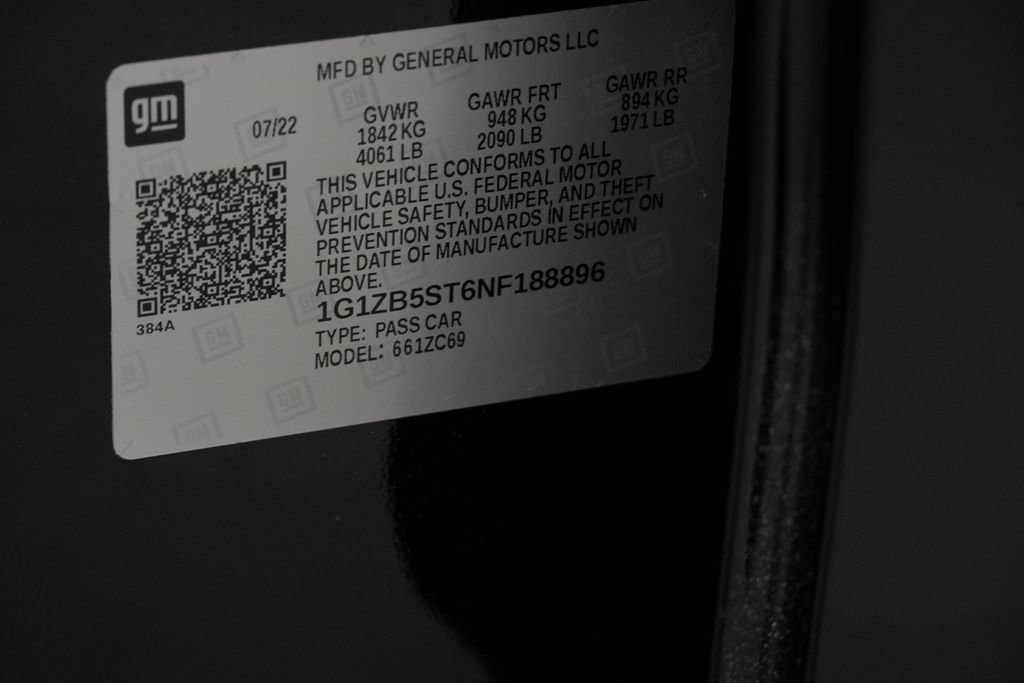 Used 2022 Chevrolet Malibu LS FWD image 52