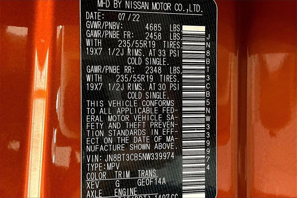 Used 2022 Nissan Rogue SL w/ SL Premium Package image 35