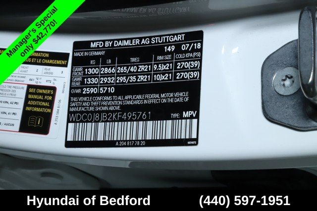 Used 2019 Mercedes-Benz GLC 63 AMG 4MATIC Coupe w/ Parking Assist Package image 23