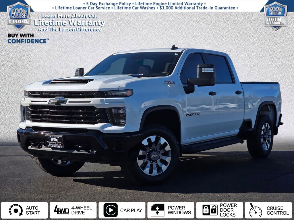 Used 2024 Chevrolet Silverado 2500 Custom w/ Custom Value Package image 1