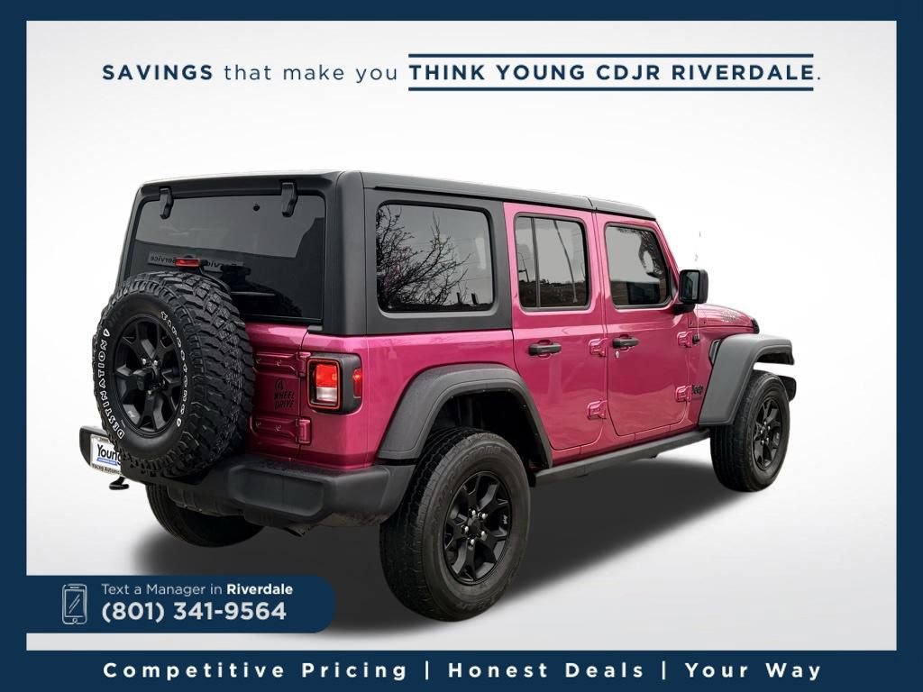 Used 2022 Jeep Wrangler Unlimited Sport image 5