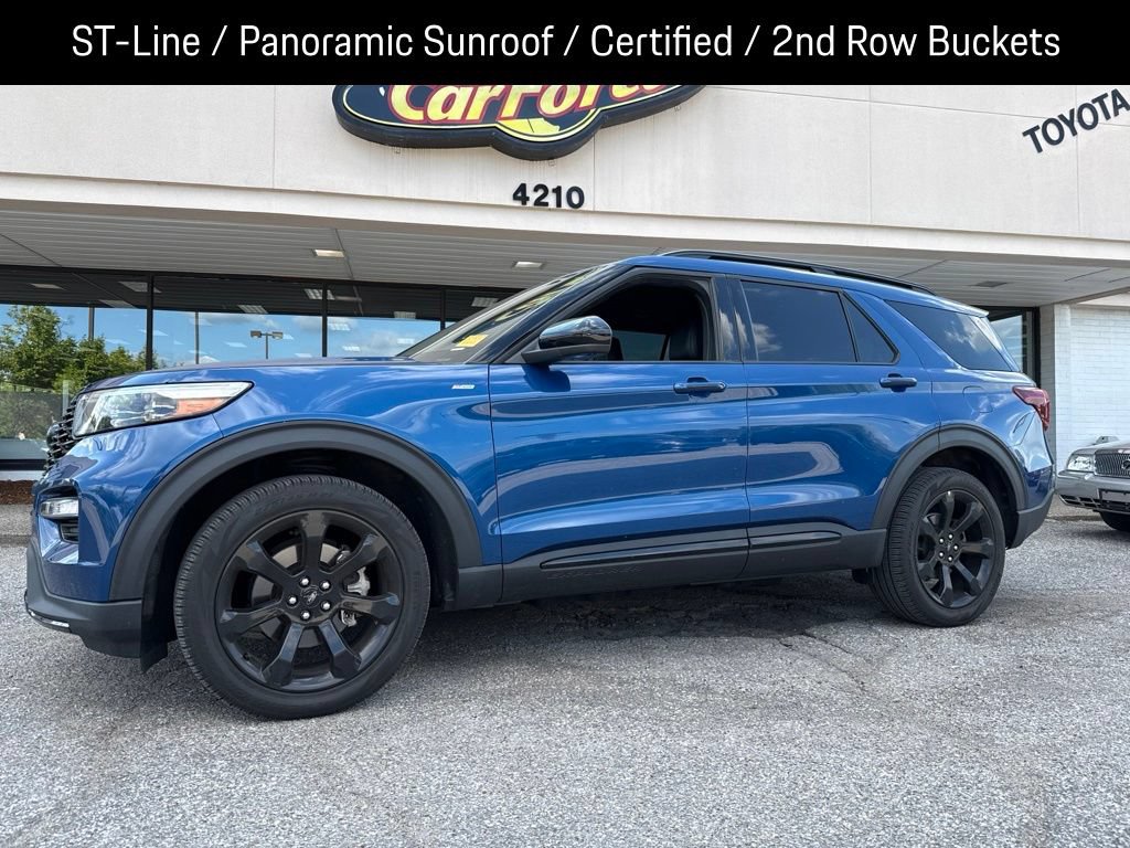 Used 2023 Ford Explorer ST-Line w/ Class IV Trailer Tow Package AWD/4WD image 1