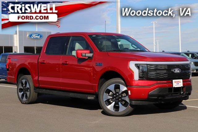 New 2025 Ford F150 Lightning Platinum
