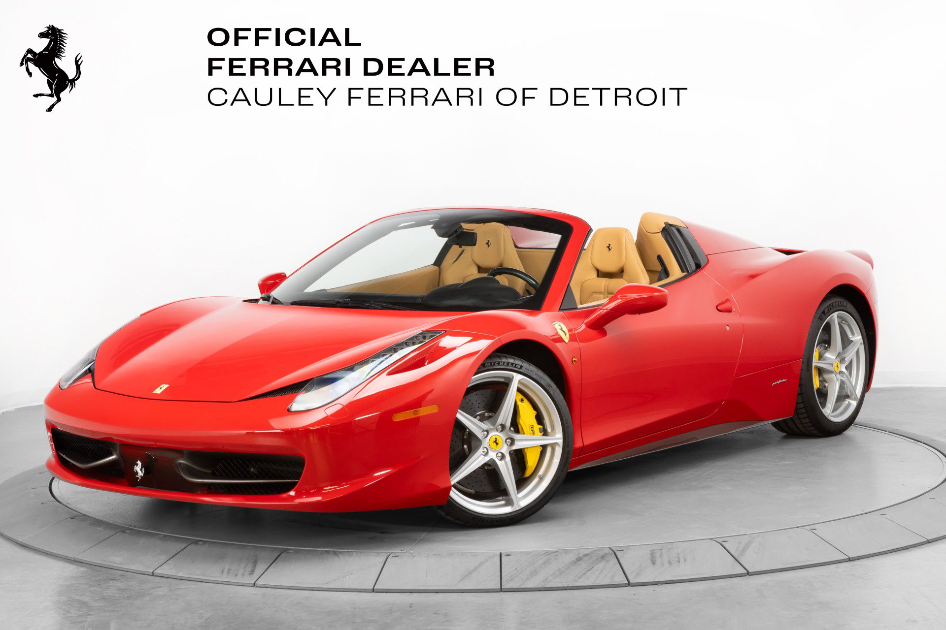 Certified 2014 Ferrari 458 Spider RWD image 1