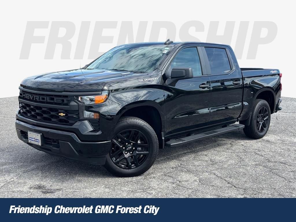 Used 2025 Chevrolet Silverado 1500 Custom AWD/4WD image 1