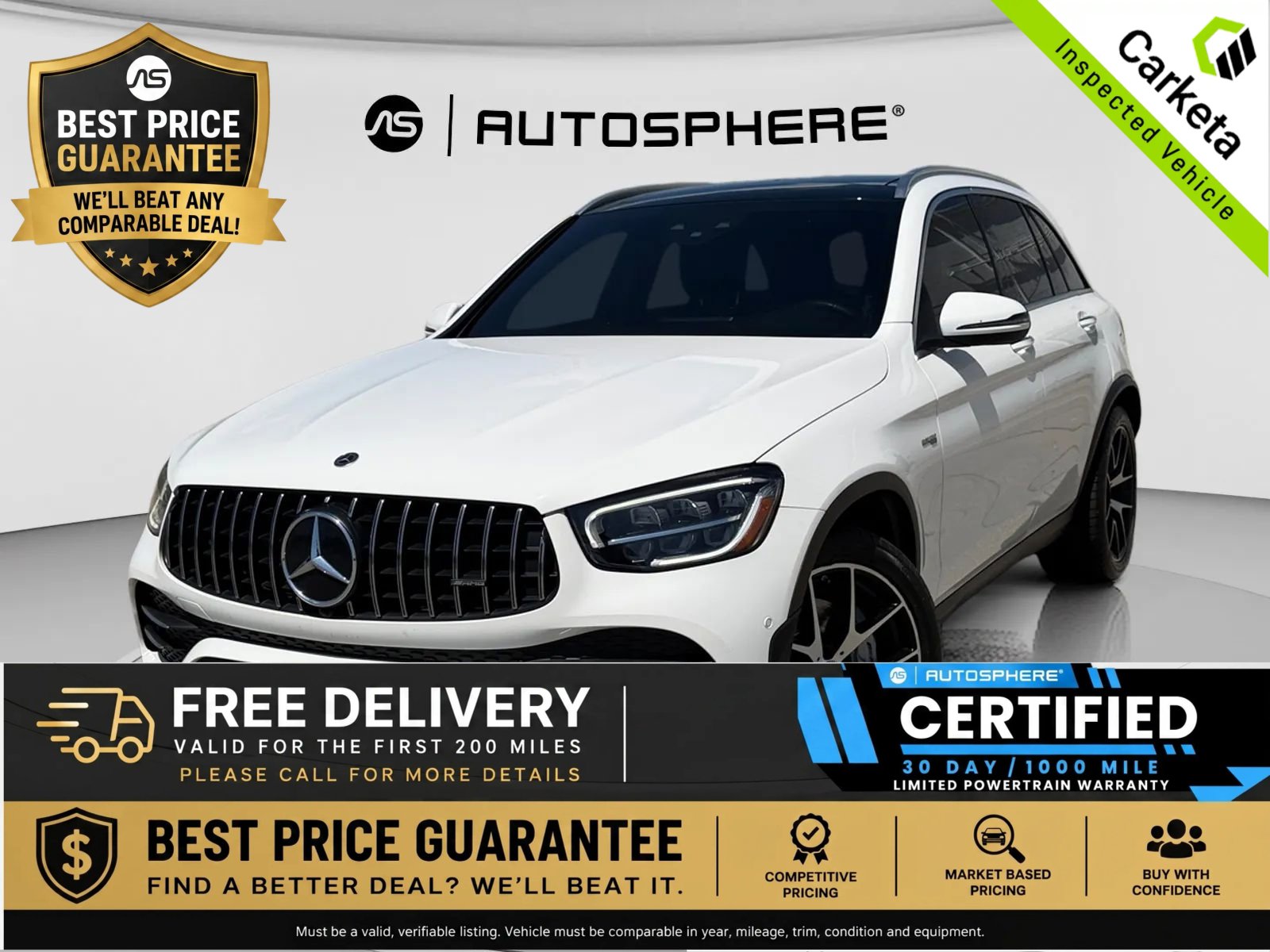 Used 2021 Mercedes-Benz GLC 43 AMG 4MATIC