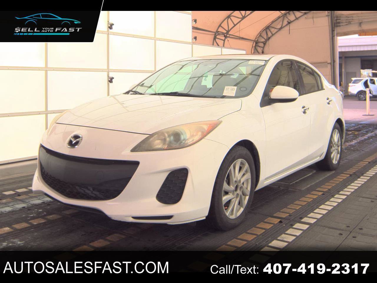 Used 2012 MAZDA MAZDA3 i Touring