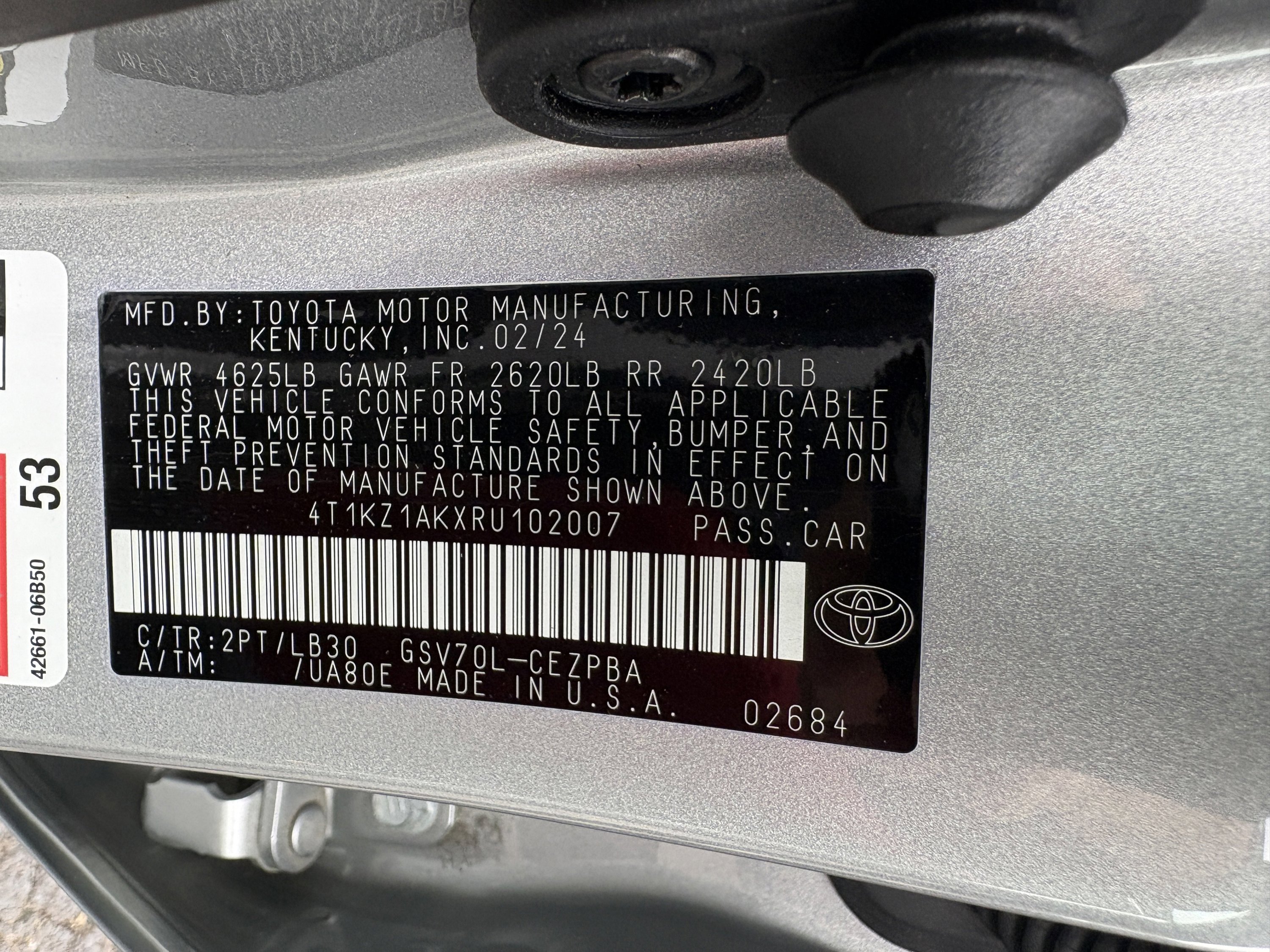 Used 2024 Toyota Camry XSE w/ Cold Weather Package FWD image 35