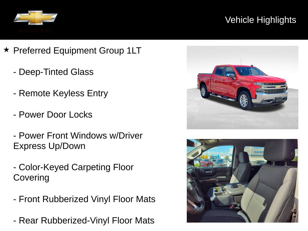 Used 2019 Chevrolet Silverado 1500 LT w/ All-Star Edition AWD/4WD image 19