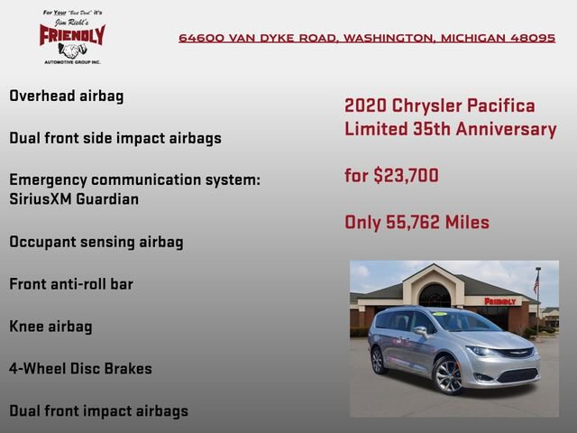 Used 2020 Chrysler Pacifica Limited image 25