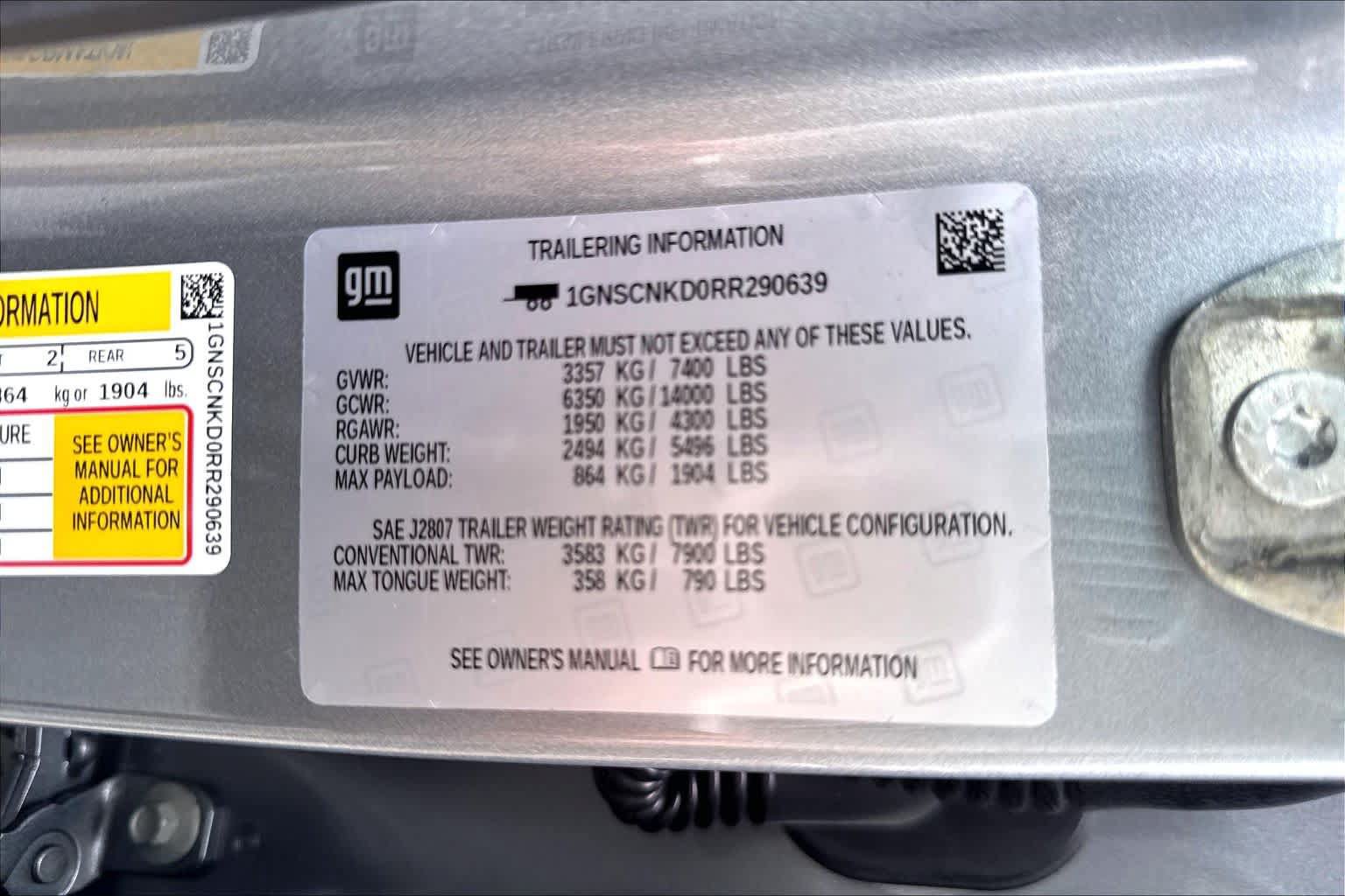 Used 2024 Chevrolet Tahoe LT w/ Luxury Package RWD image 33
