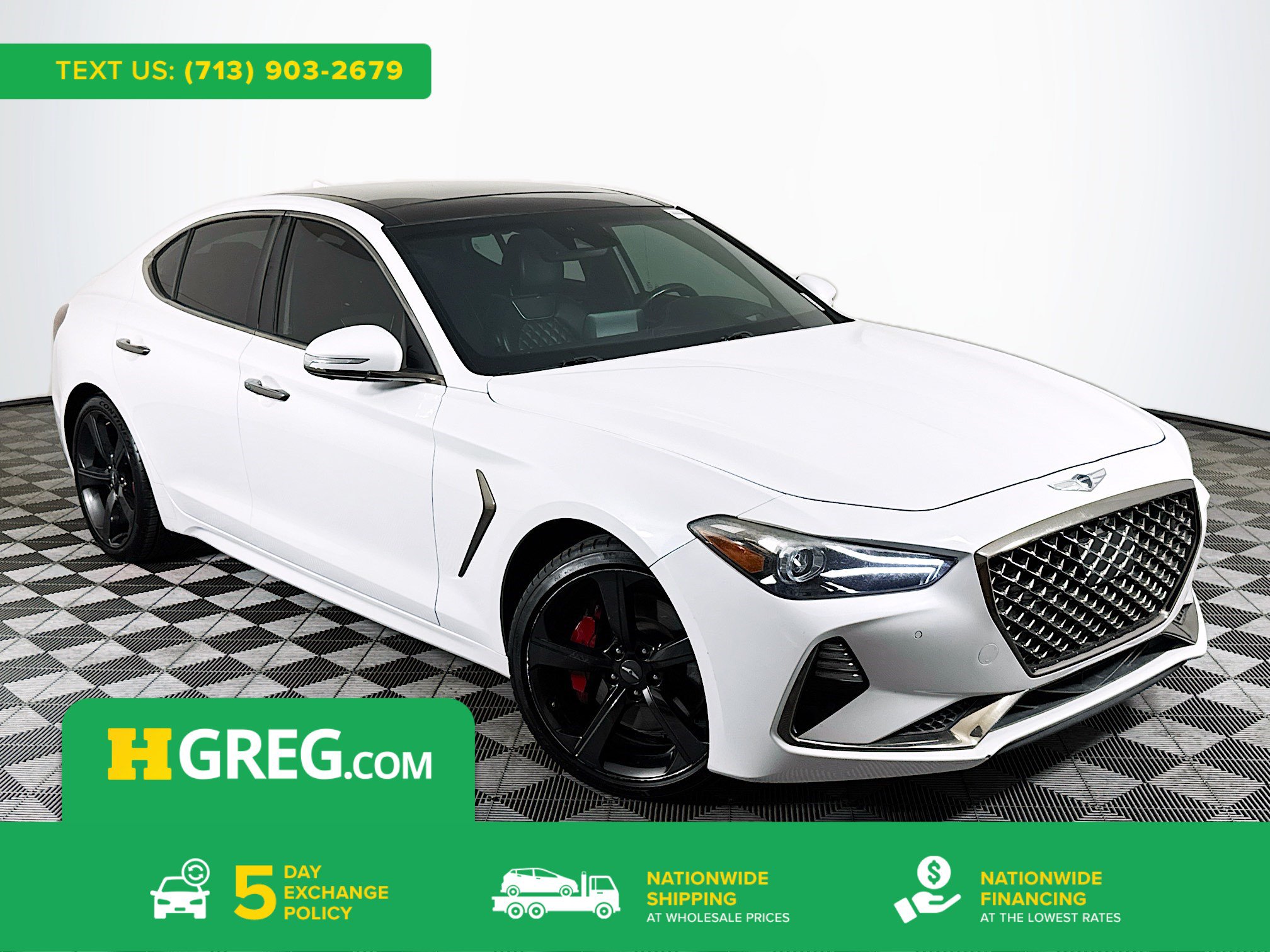 Used 2019 Genesis G70 3.3T Advanced w/ Sport Package