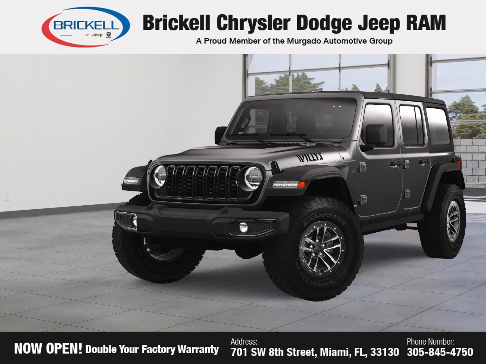 New 2025 Jeep Wrangler Willys
