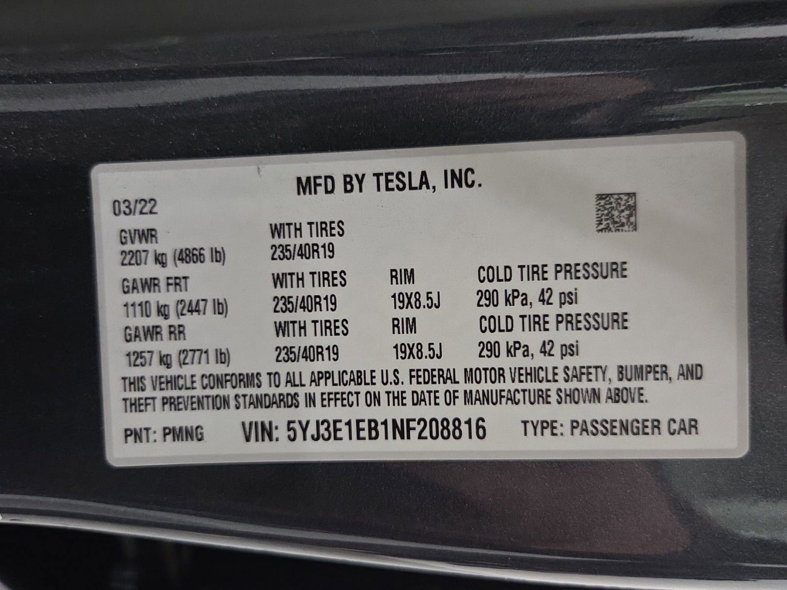 Used 2022 Tesla Model 3 Long Range image 14
