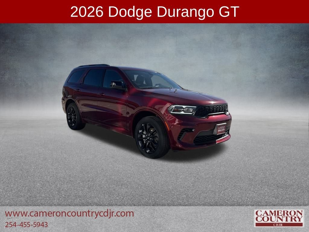 New 2026 Dodge Durango GT w/ Blacktop Package image 1
