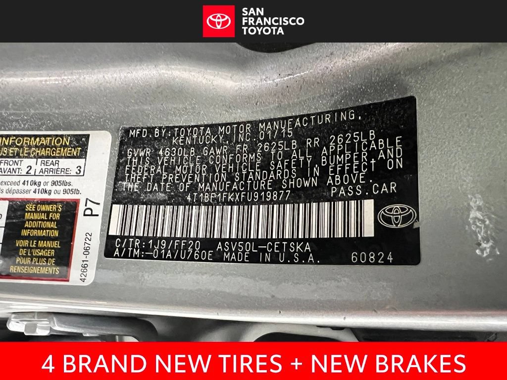 Used 2015 Toyota Camry SE FWD image 36
