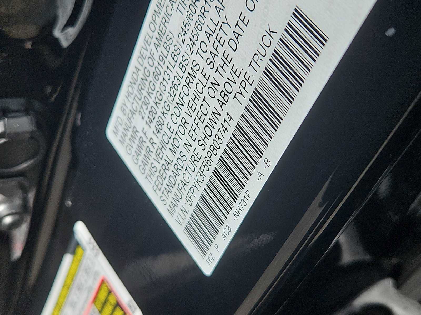 Used 2023 Honda Ridgeline RTL image 14