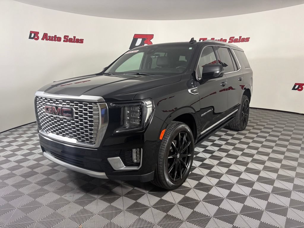 Used 2021 GMC Yukon Denali w/ Denali Premium Package RWD image 2